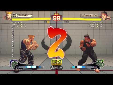 ACE EIRIN (Guile) vs kiss shots (Ryu)