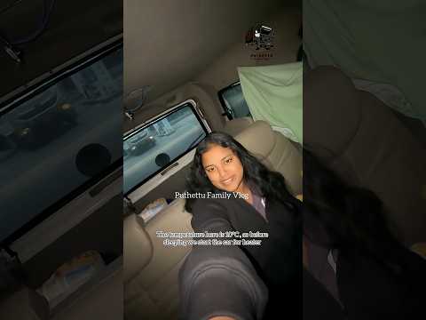 Our Cozy Car Sleeping Setup @ Petrol Bunk