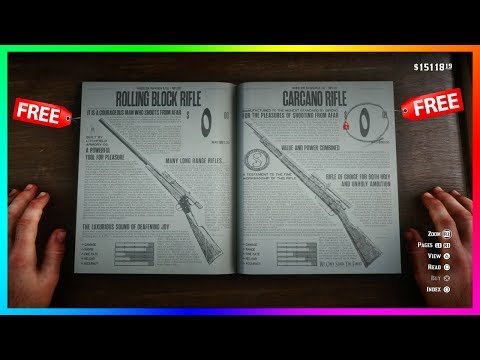 So erhalten Sie in Red Dead Redemption 2 KOSTENLOS JEDE Waffe – Holen Sie sich die BESTEN Waffen ...