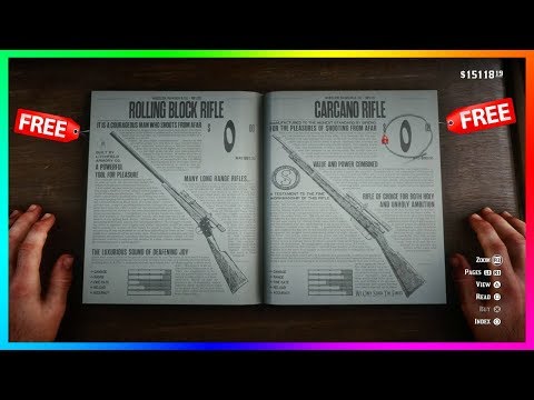 Part of a video titled How To Get ANY Weapons For FREE In Red Dead Redemption 2