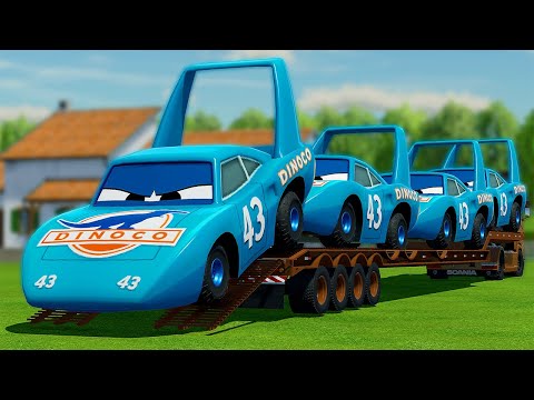 LOAD AND TRANSPORT DINOCO THE KING WITH SCANIA TRUCK - Farming Simulator 22