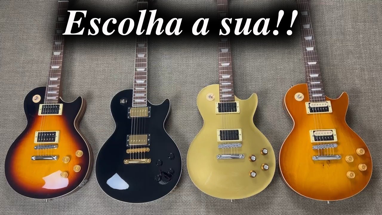 Comparando 4 Guitarras Les Paul!
