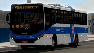 🔵 [PROTON BUS SIMULADOR] MAPA ZONA NORTE 2.3 - CAIO APACHE VIP4 MB OF 1721L JABOUR 