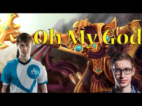 Jensen with an epic Azir slide away escape + a flash juke