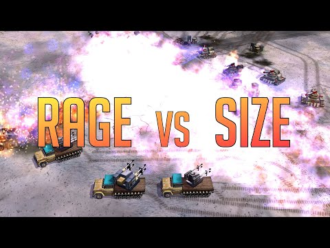 Rage vs Size - Stealth vs Tank 3.0 - Legendary Replay - Generals Zero Hour [LIVESTREAM HIGHLIGHT]