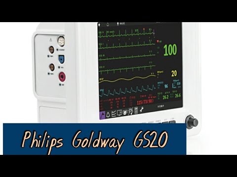 Philips Goldway GS20 | Multiparamonitor | Features ,specification and operation of Patient monitor