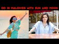 Vijay Tv Anchor Divya Dharshini Hot Poses In Maldives With Sun And Moon DD