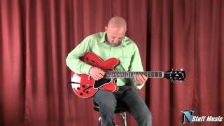 Video thumbnail for Gibson ES-335 Dot Plain Gloss Electric Guitar by N Stuff Music