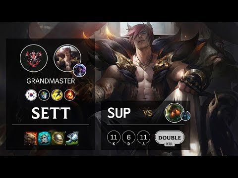 Sett Support vs Nautilus - KR Grandmaster Patch 10.7
