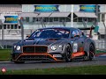 Bentley Continental GT3 Pure V8 Sound Racing At The Famous Hockenheimring