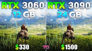 [測試] rtx3060 vs rtx3090 4k