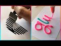 Satisfying Calligraphy That Will Relax You Before Sleep ▶6