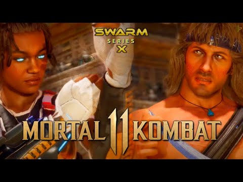 RAMBO HITS A 500 DAMAGE COMBO IN TOURNAMENT! [Swarm Series X Match]