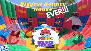 Ultimate Bounce House Adventure At Funbox.com: The Largest Bounce House Ever!