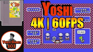 Yoshi Playthrough | 4K 60FPS | Video Games 101