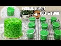 TIPS MEMBUAT PUDING LUMUT TEBAL FULL LUMUT TIDAK AMIS PUDING LUMUT PASTA PANDAN ANTI GAGAL