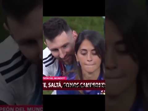 Messi & Antonela💓love moments after world cup #viral #fyp #short #football #messi
