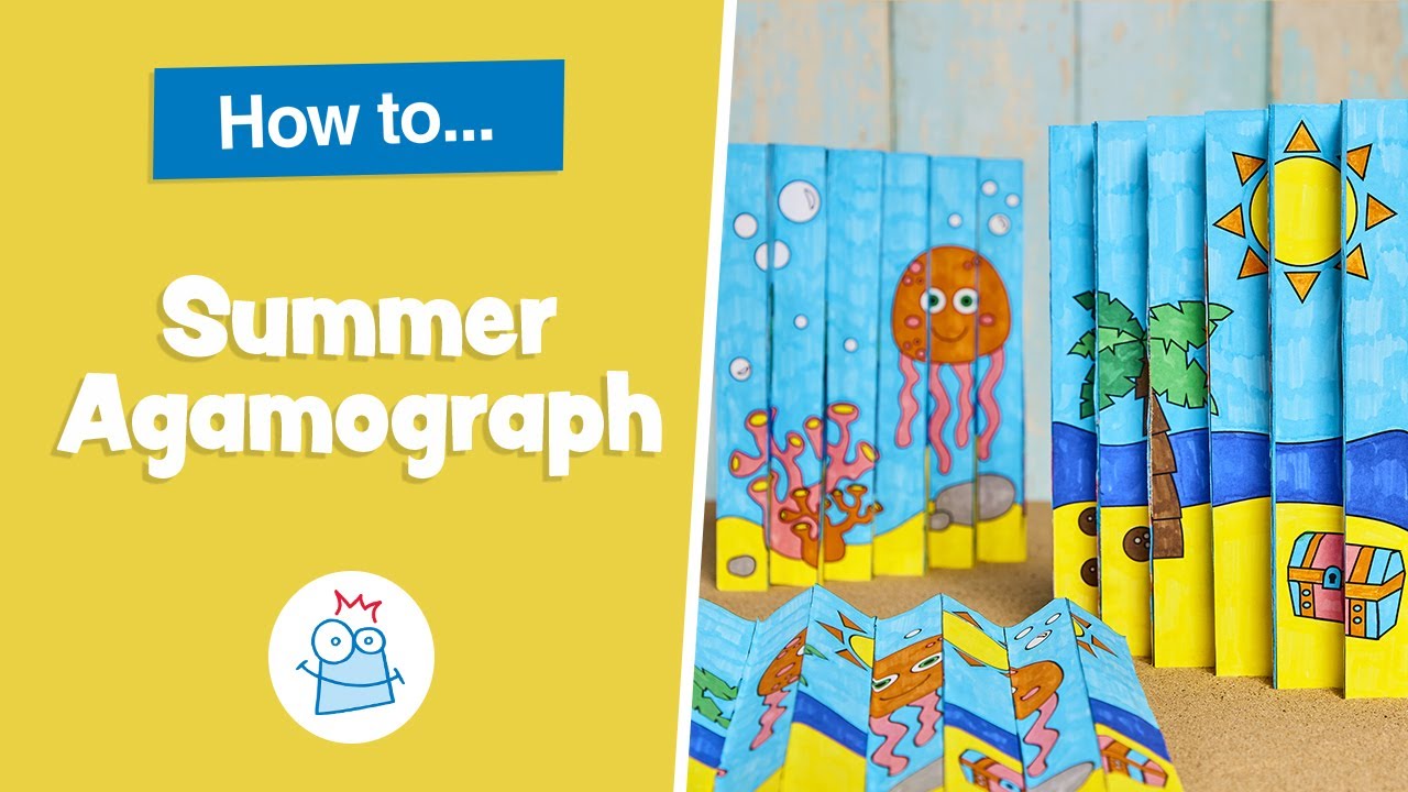 How to make a Summer Agamograph | Baker Ross