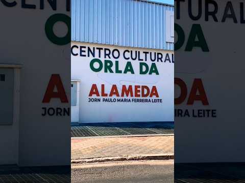 CENTRO CULTURAL DA ORLA ALAMEDA EM VÁRZEA GRANDE/MT #reels #pantanal #matogrosso