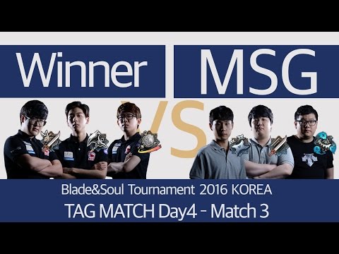[B&S] Tournament 2016 KOREA TAG MATCH Day4 – Match3