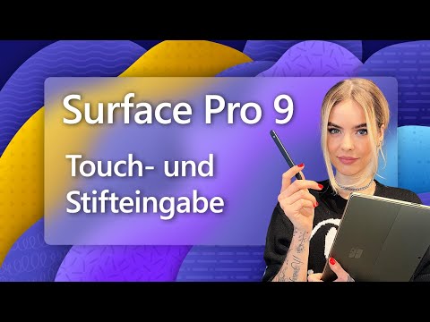 Diese Möglichkeiten hast Du durch Touch und Stift mit Surface Pro 9