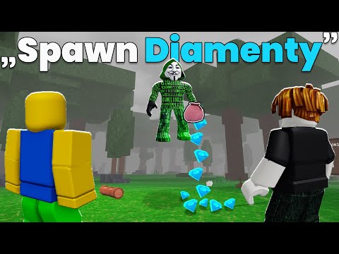 Pomogłem NOOBkom jako HAKER w 99 Nocy w Lesie! (Roblox)