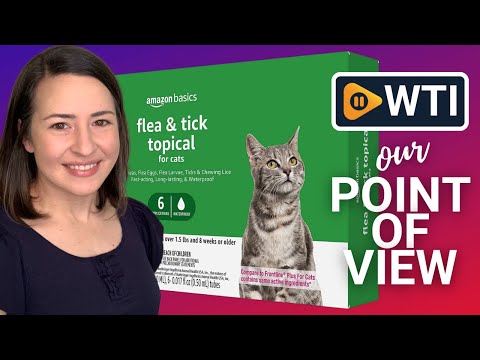 Amazon Basics Flea and Tick Topical Treatment for Cats (over 1.5 lbs) - WTI product video review