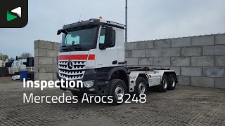 بيع شاحنة ذات الخطاف Mercedes-Benz Arocs 3248 8X4 26tons HIAB XR26Z59S containersystem Big-Axle Ste - صورة 4 | Autoline LY شاحنة ذات الخطاف Mercedes-Benz Arocs 3248 8X4 26tons HIAB XR26Z59S containersystem Big-Axle Ste | صورة 4 - Autoline