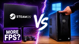 SteamOS vs WIndows: Which is better for Old gaming PC?