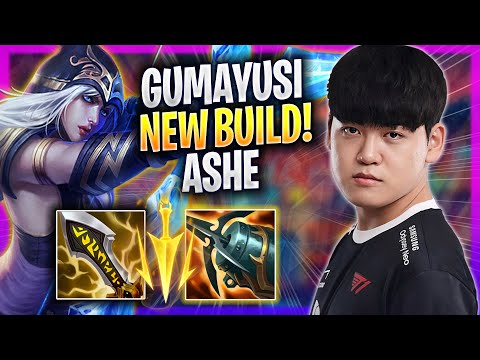GUMAYUSI TRIES NEW ASHE BUILD! - T1 Gumayusi Plays Ashe ADC vs Samira! | Season 2023