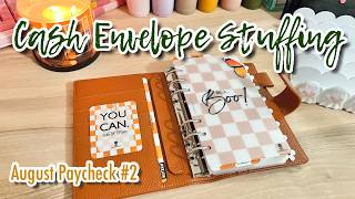 CASH ENVELOPE STUFFING | AUGUST 2026 PAYCHECK #2 | #howtobudget  #howtosavemoney  #cashbudgeting