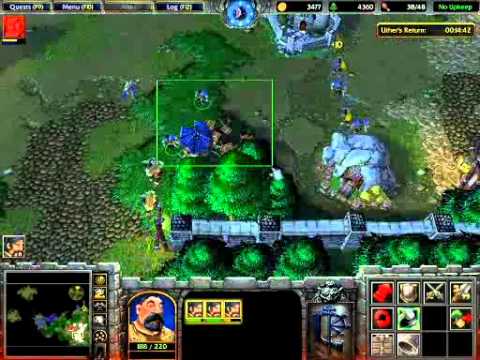 Warcraft 3 Speedrun Human Campaign Mission 5