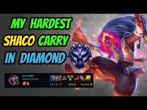 Shaco to Master [League of Legends] Full Gameplay - Infernal Shaco