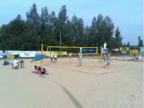 Finał MP Juniorów w Siatkówce Plażowej - Poręba 2007 (cz.1)