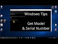 How to Find Your Computer Model & Serial Number inside of Windows 10 - Tips & Tricks Laptop Hacks How to Find Your Computer Model & Serial Number inside of Windows 10 - Tips & Tricks Laptop Hacks