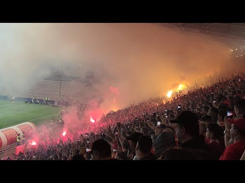 4K - Red Army navijanje - Finale Kupa BiH - Sarajevo - Velež 19.05.2022. godine