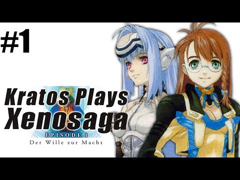 Kratos plays Xenosaga Episode 1 Part 1: Shion and KOS-MOS!
