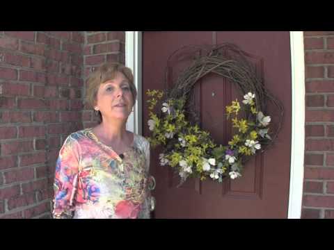 YouTube video about: How to keep birds from nesting in door wreaths?