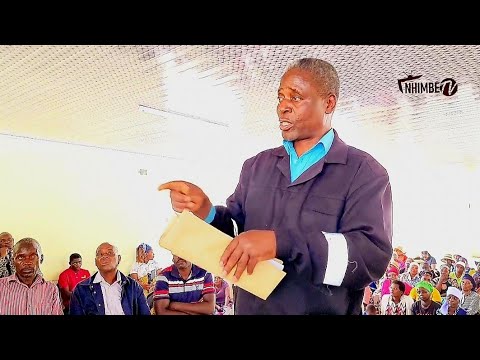 Chief Mutasa - Munhu 1 Ovharira Vanhu 63 Mvura paIrrigation, Hazvina Kupera Mushe.