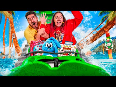 Enfrentamos Todos os Brinquedos do Parque da Mônica | Gabriel e Shirley 2.0