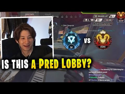 Aceu finally fights against Apex Predator players in Season 25 Ranked