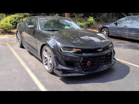 6th Gen Camaro V6 Borla Atak Axle-Back Cold Start