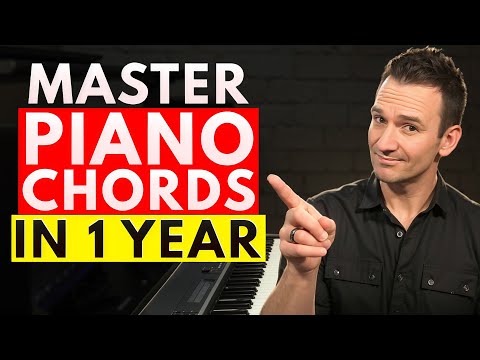 1-Year Practice Plan To Master Piano Chords
