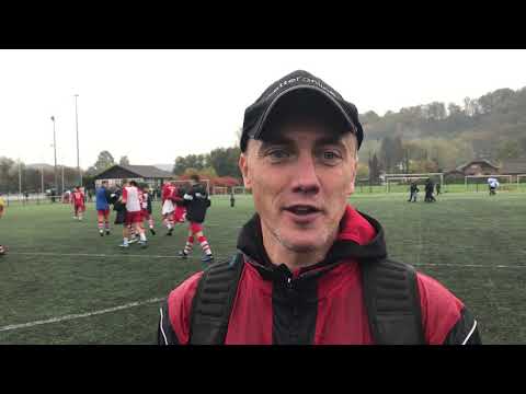 Trainer Marcus Voike nach dem 1:0 Sieg gegen Wesseling-Urfeld (20.10.2019)