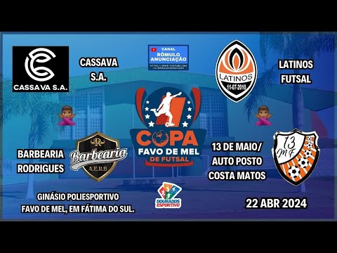 #808 Copa Favo de Mel de Futsal (Fátima do Sul) / (2 JOGOS)