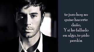 Mentiroso - Enrique Iglesias - (Lyrics)