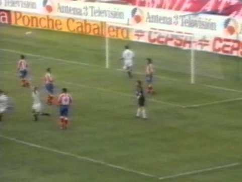 Atletico Madrid - Valencia CF 2-4  Liga 1994-1995
