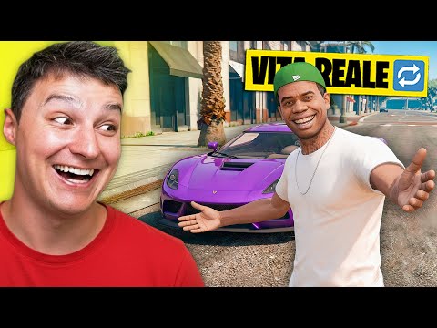 Una giornata con LAMAR... - GTA 5 MOD VITA REALE 🔁 S.2 #24