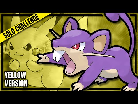 Rattata Only - Pokemon Yellow - Rattatatatata!