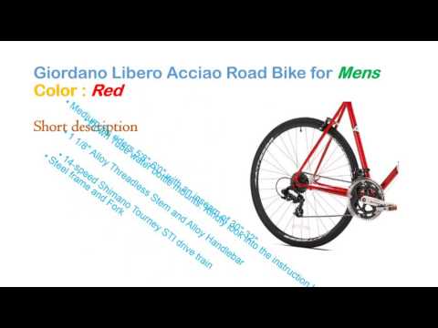 Giordano Libero Acciao Road Bike | The Best Steel frame and Fork | The best road bikes